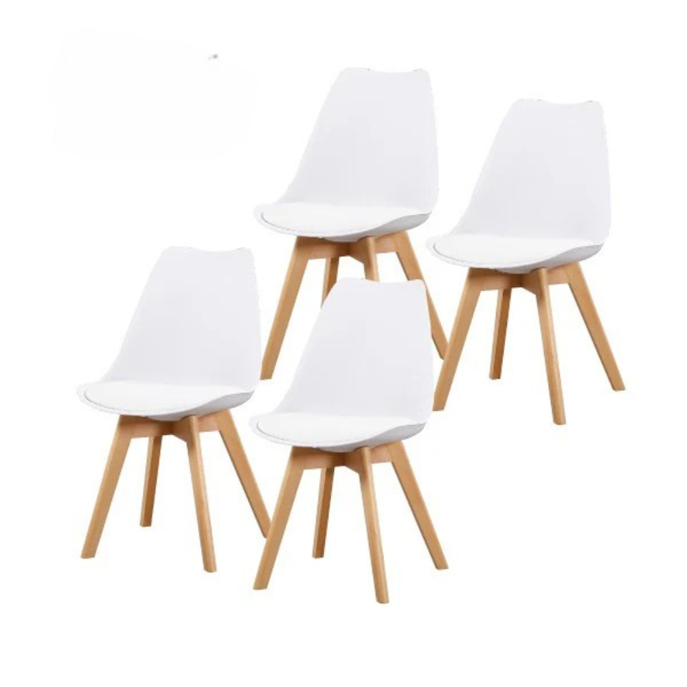 Silla Fina blanco (83x45x48 cm)