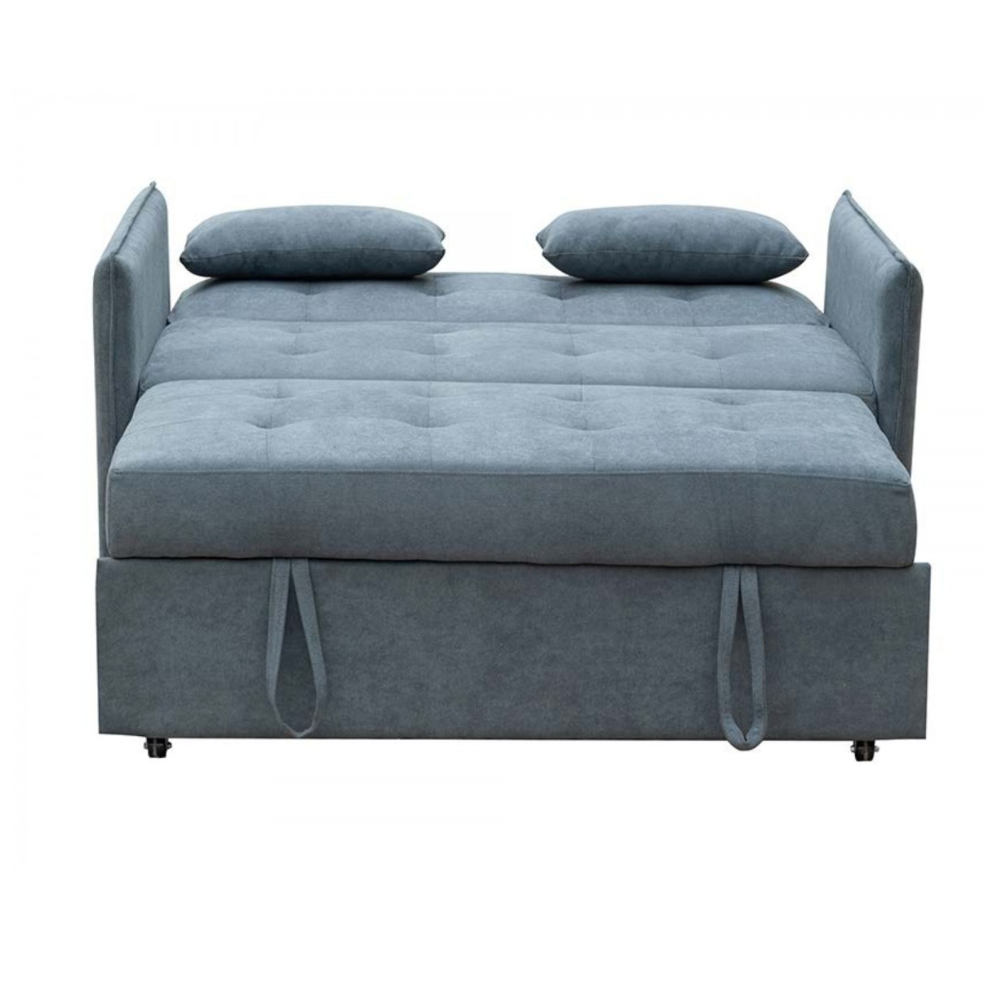 Sofa cama Bilbao gris (95x182x120 cm)
