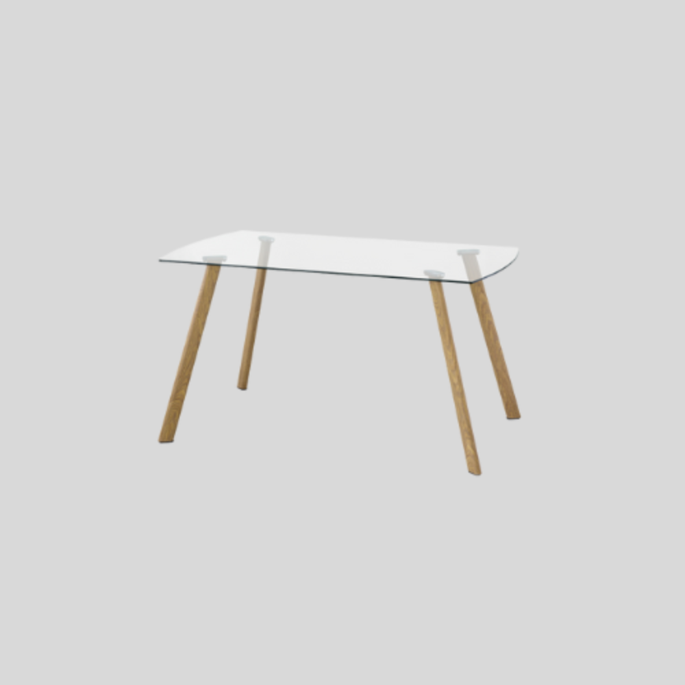 Mesa cristal Acnes (76x100x70 cm)