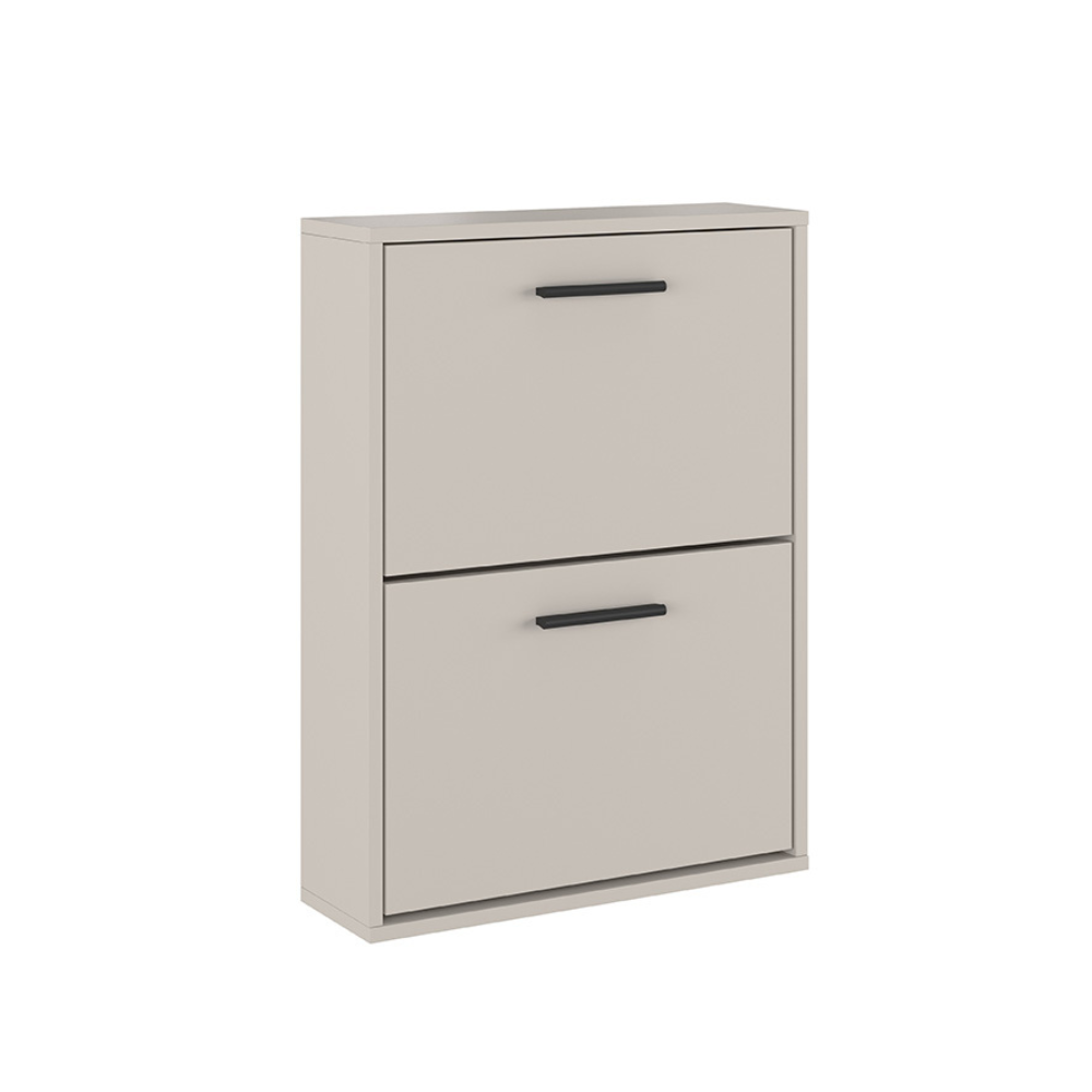 Zapatero 2 puertas Aura blanco