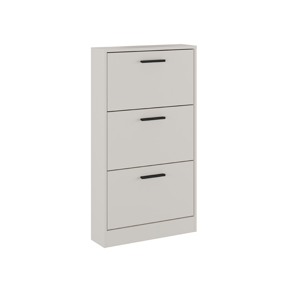 Zapatero 3 puertas Aura blanco