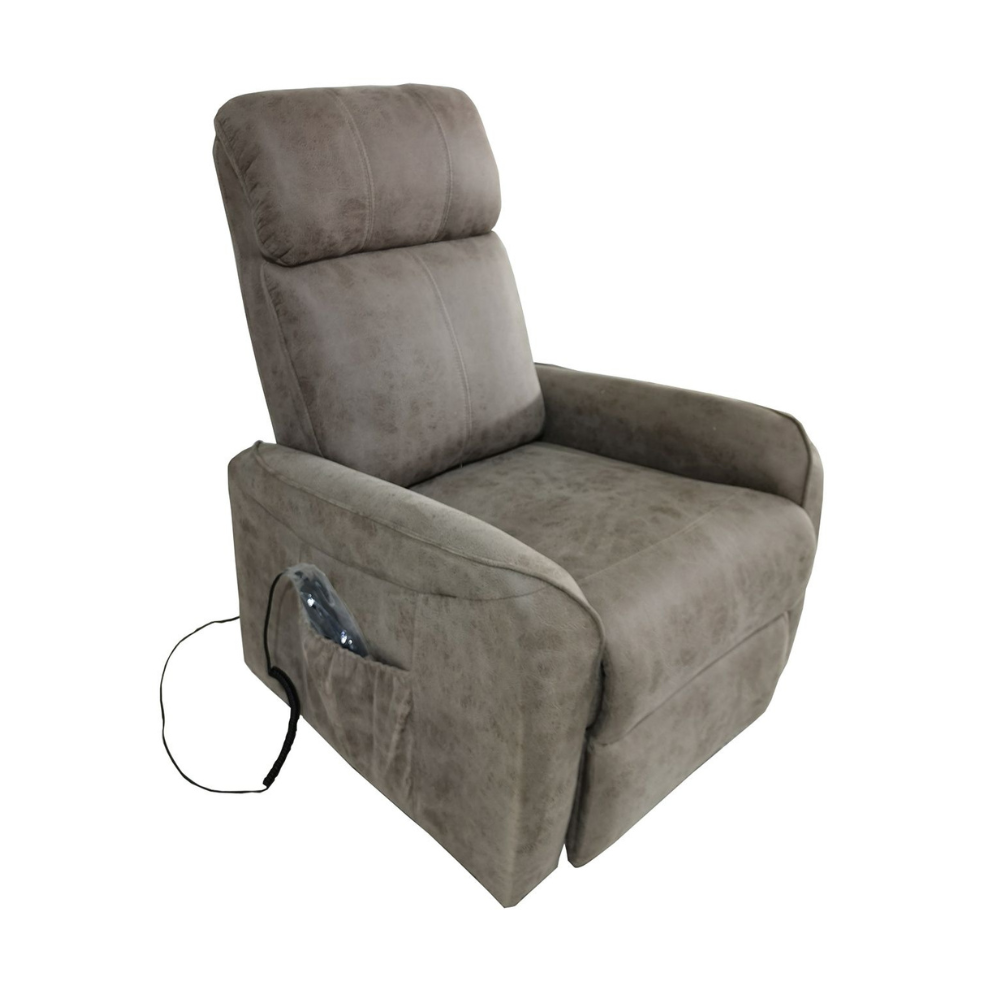 Butaca Power Lift Carlin Cement (100x74x88 cm)