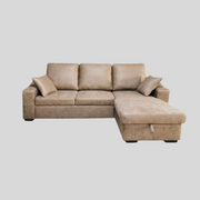 Sofa cama Corea cemento (248x156x82 cm)
