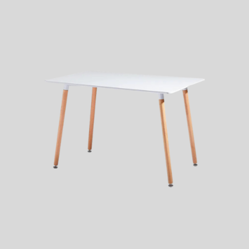 Mesa Dinamarca blanco (100x70x75 cm)