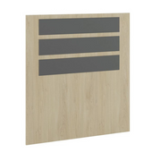 Cabecero Donald Puccini-Grafito (116x120x3 cm)