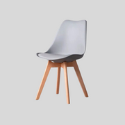 Silla Fina gris (83x45x48 cm)