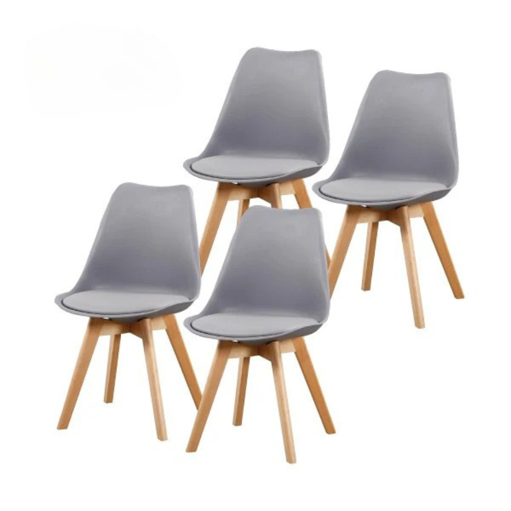 Silla Fina gris (83x45x48 cm)