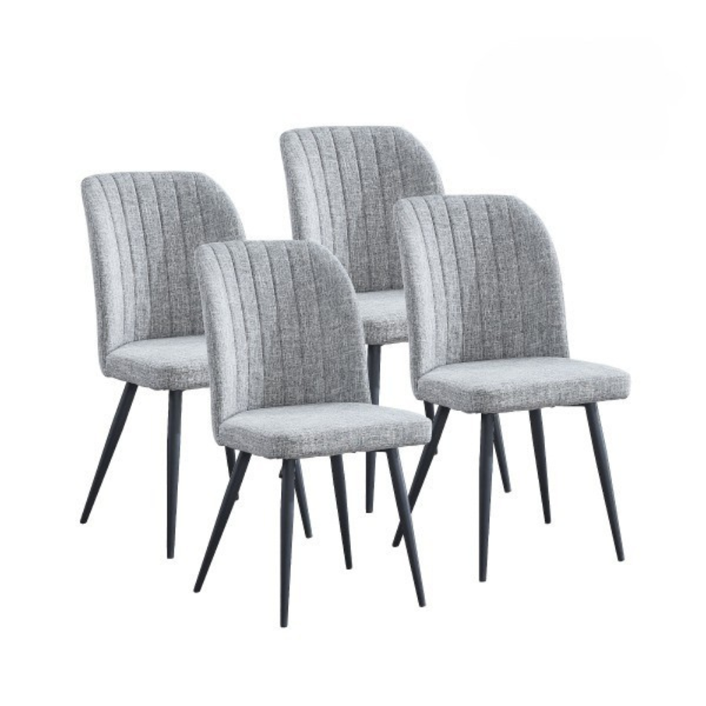 Silla Rory gris (92x46x55 cm)