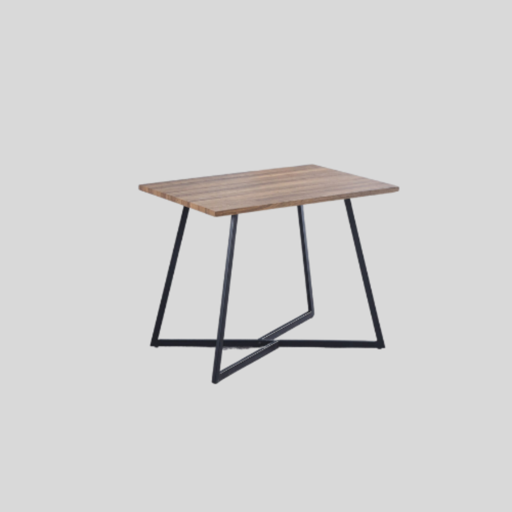 Mesa Kirby negro (76x100x70 cm)