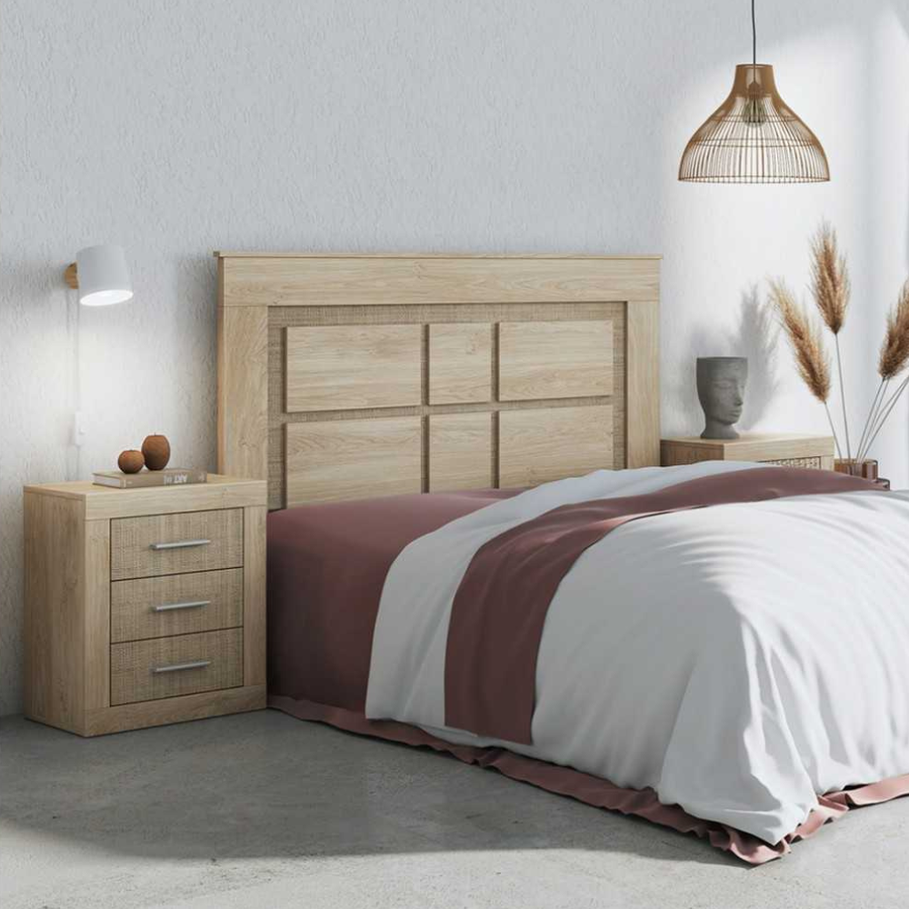 Cabecero con patas Lara 160 Puccini-Textil 01-A (120x160x3.8 cm)