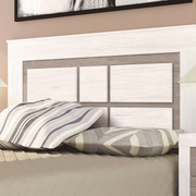Cabecero con patas Lara 160 Andersen Pino-Gris 01-C (120x160x3.8 cm)