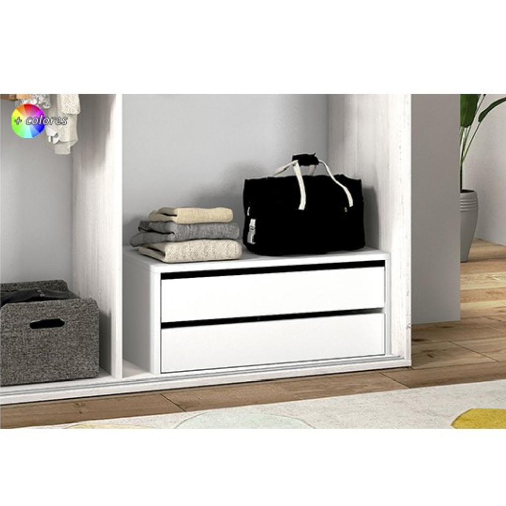 Cajonera Opcional Lara Blanco 03-A (36x77x45 cm)