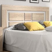 Cabecero con patas Lara 160 Cambria-Blanco 02-A (120x160x3.8 cm)