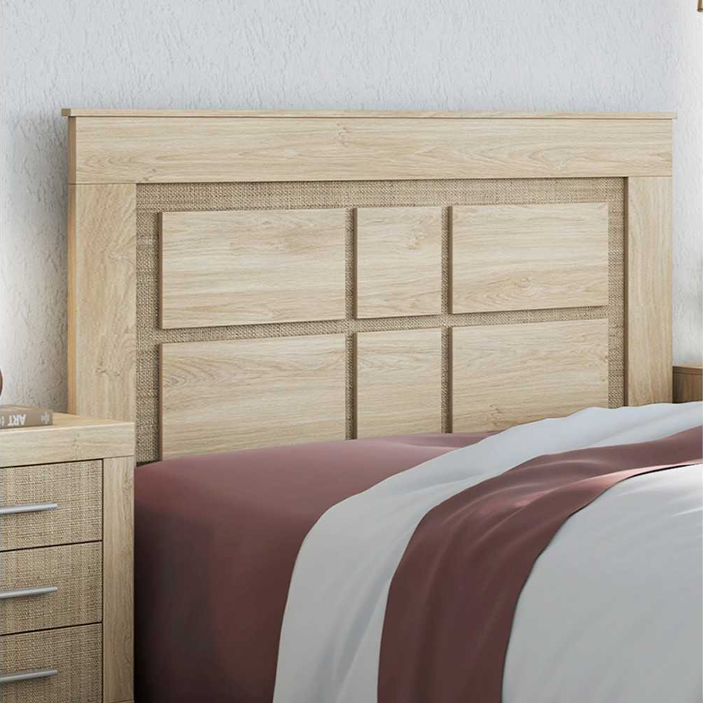 Cabecero con patas Lara 160 Puccini-Textil 01-A (120x160x3.8 cm)