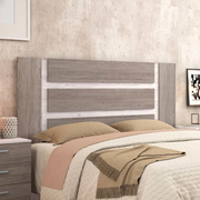 Cabecero con patas Monika 160 Andersen Pino-Gris 03-A (120x160x3 cm)