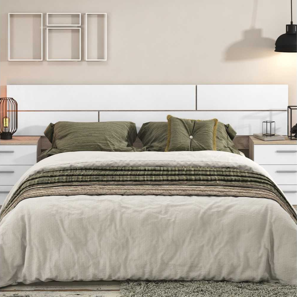 Cabecero Monika 220 Cambria-Grafito 01-B (51x222x3,2 cm)