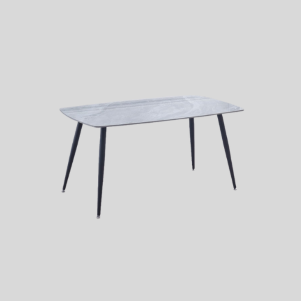 Mesa Sander negro patas (76x140x80 cm)