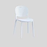 Silla Jansen blanco (80x40x55 cm)
