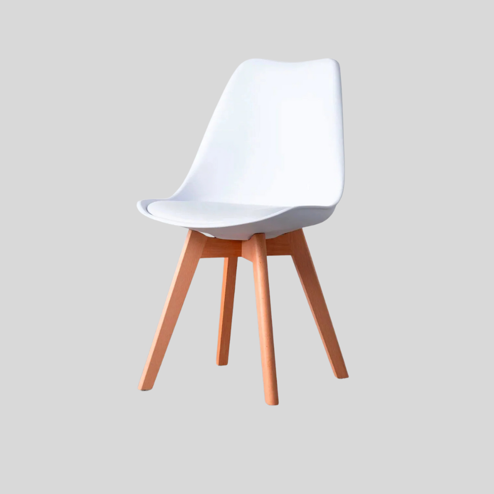 Silla Fina blanco (83x45x48 cm)