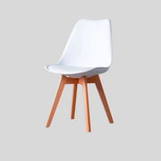 Silla Fina blanco (83x45x48 cm)