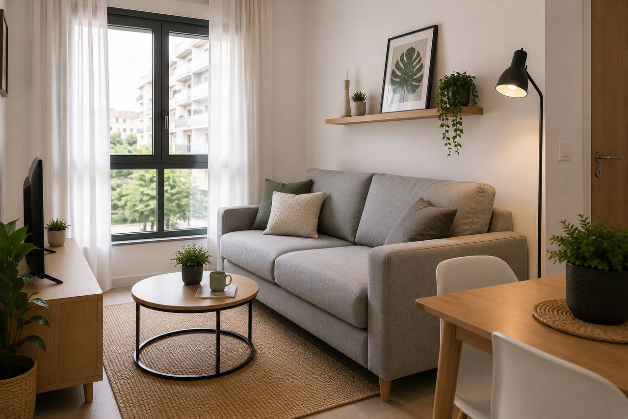Cómo elegir un sofá para un salón pequeño