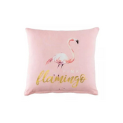 Cojin Flamingo Rosa (40x40 cm)