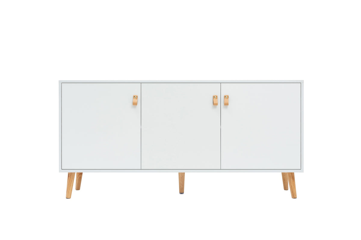 Aparador Anzio blanco(140x35x65 cm)