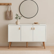 Aparador Anzio blanco(140x35x65 cm)