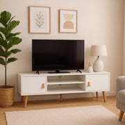 Mueble TV Anzio blanco(140x39,5x45 cm)