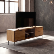 Mueble TV Sforza roble natural (120x39,5x50cm)