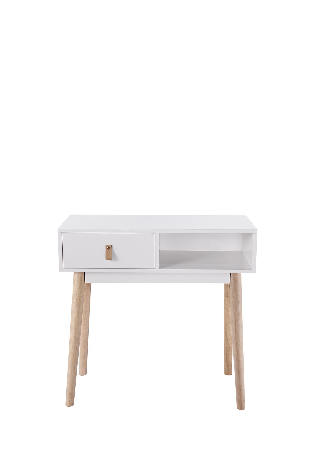 Recibidor Anzio blanco(80x30x80 cm)