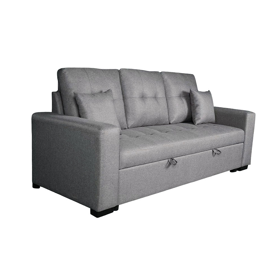 Sofá cama Kiro gris(96x210x81cm)