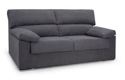 Sofa Ruben 3P2 fijo Cairo Grafito (100x180x85 cm)