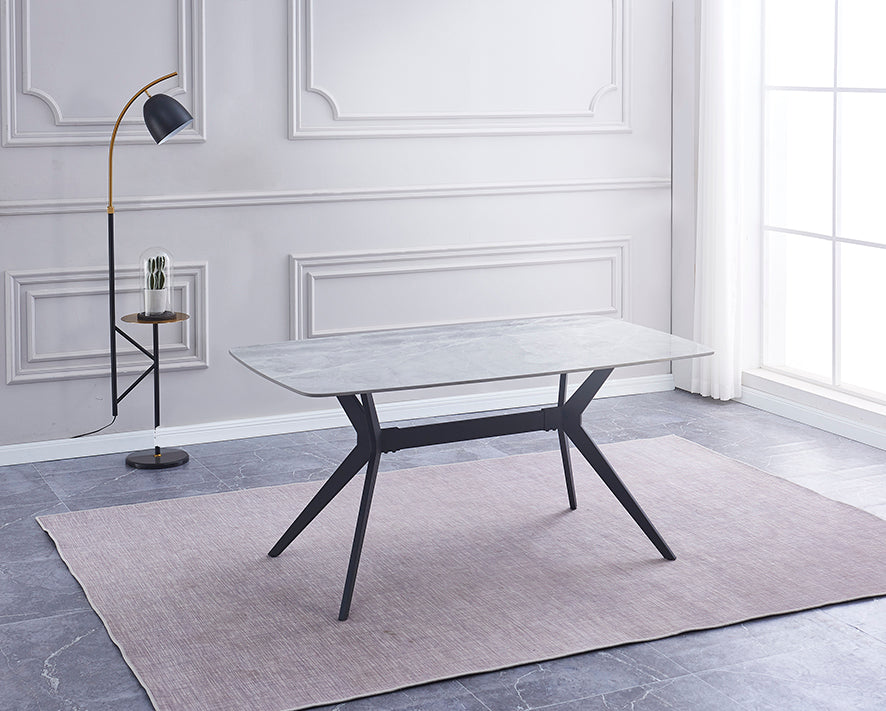 Mesa Calista negro (76x160x90 cm)