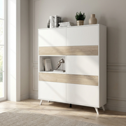Mueble VITRINA Soto(121x156x40cm)