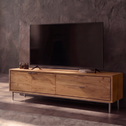 Mueble TV Sforza roble natural (180x39,5x50 cm)